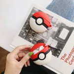 Wholesale Cute Design Cartoon Silicone Cover Skin for Airpod (1 / 2) Charging Case (Poke Ball)